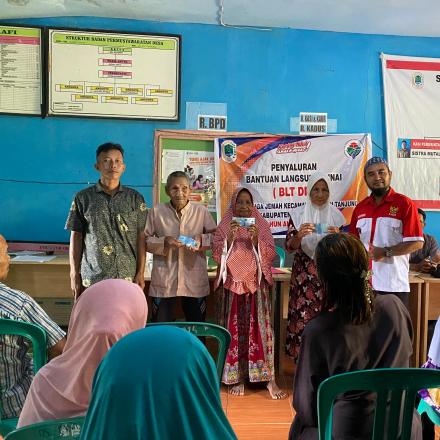 Penyaluran Bantuan Langsung Tunai Dana Desa ( BLT DD )  Triwulan IV Tahun 2025
